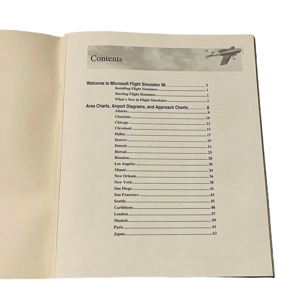 10/$25🦋 Microsoft Flight Simulator 98 with Pilot's Handbook